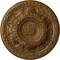 Ekena Millwork Granada Ceiling Medallion (Fits Canopies up to 7 1/8"), 23 1/2"OD x 2 3/4"P, Smokey Topaz Crackle CM24GASTC - alternate 1